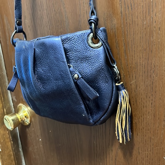 Vince Camuto Royal Blue Crossbody Handbag - Picture 6 of 14
